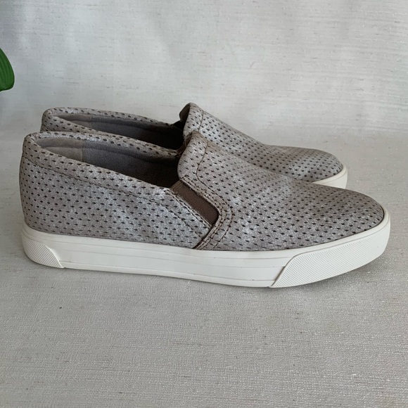 Naturalizer Mineral Taupe Leather Aileen Slip On Sneakers Women’s 9.5W - Picture 5 of 10